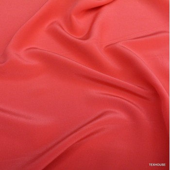 Креп коприна Valentino корал